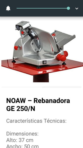 Rebanadora Noaw 250