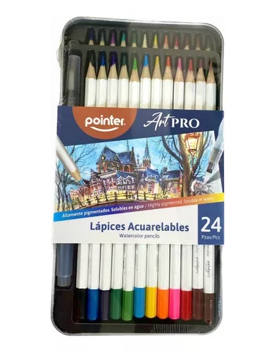 Marcador Punta Pincel Pointer, x 18 Colores Acuarelables POINTER