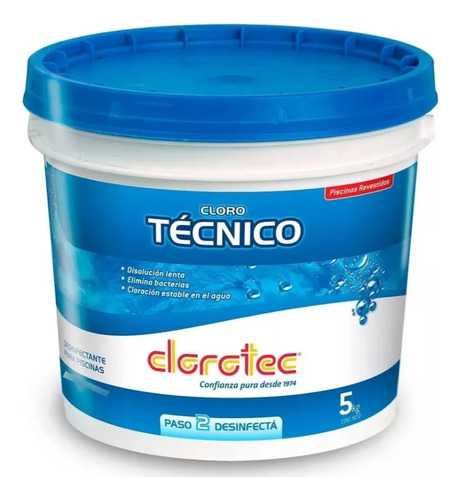 Cloro Granulado Técnico Clorotec - 5 Kg