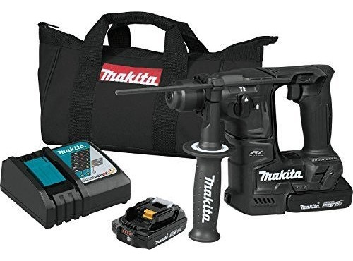 Makita Xrh06rb 18v Lxt - Kit De Martillo Giratorio Sin Es