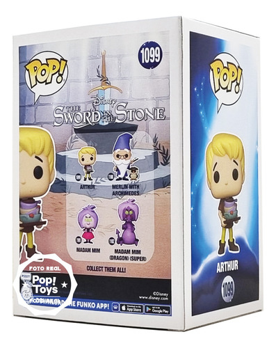 Funko Pop - Disney - The Sword In The Stone - Arthur # 1099