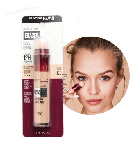 Corrector De Ojeras Age Rewind Tono Light 120 Maybelline