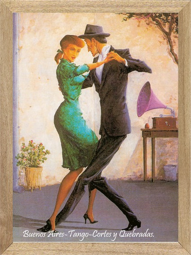 Tango Pintura Cuadros Poster  M715