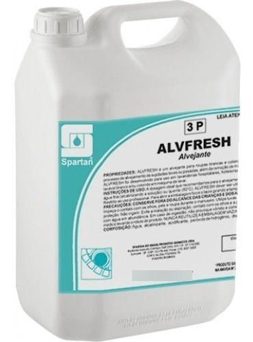 Imagem 2 de 3 de Alvfresh Alvejante De Roupas 5 Litros Spartan