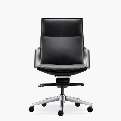 Silla Oficina Alek Media Negro Form