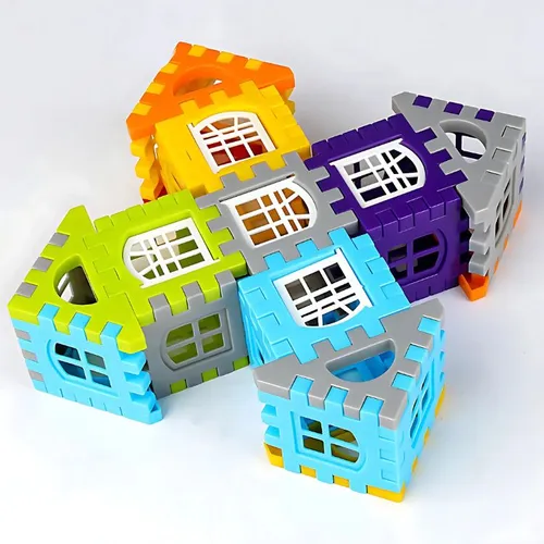 Kit Bloques De Construcción Educativos Niños 150 Piezas