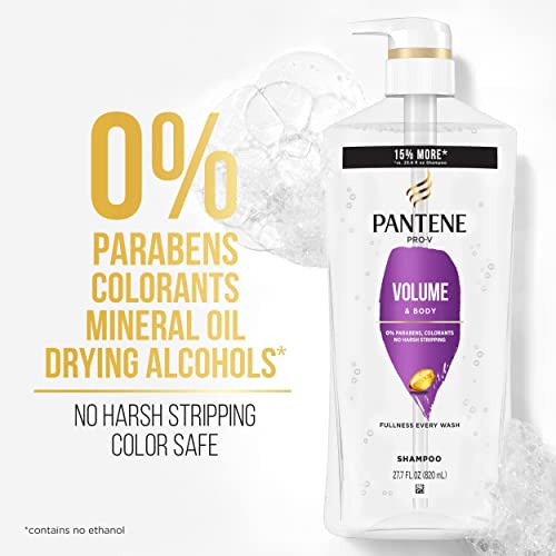 Shampoo Pantene Pro-v Volume & Body Twin Pack + Intense Resc