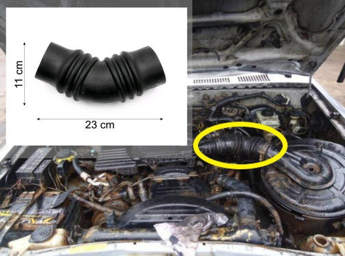 Manguera Filtro De Aire Toma Toyota Hilux 2001 Al 2005 5287