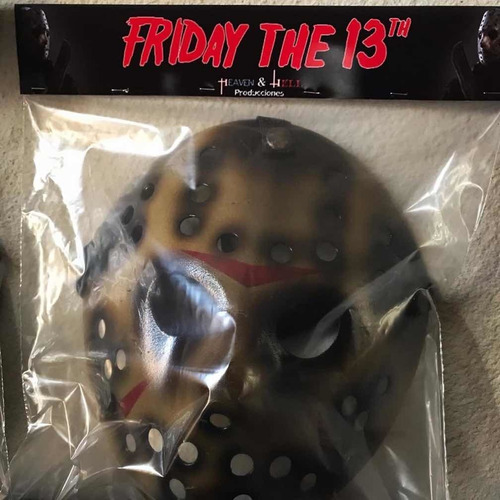 Máscara Jason Original, Terror, Halloween, Disfraz, Freddy