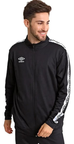 Campera Hombre Umbro U11tw003 New Galon Negro 016577