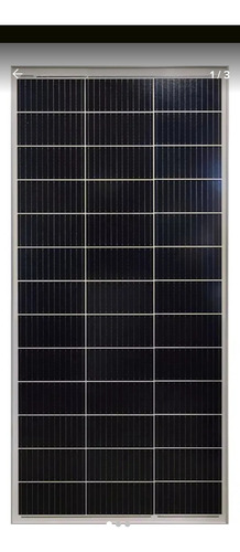 Panel Solar 200w Monocristalino 12v 24v Compatible 210w Negro 22.96v 26.82v