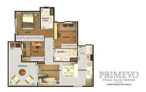 Apartamento Com 1 Dormitório(s) Localizado(a) No Bairro Tatuapé Em São Paulo / São Paulo - 6431:911881