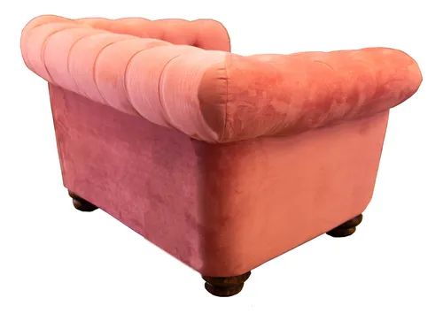 Sofa Florencia 1 Cuerpo Tela Velvet - Latam Home