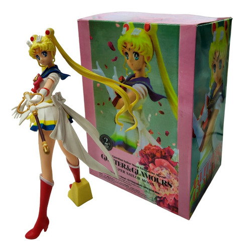 Figura Sailor Moon 23cm Glitter & Glamours Serena Sexy Anime