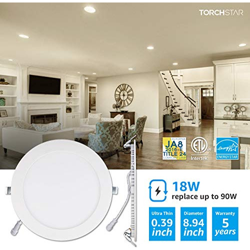 Iluminacion Led Para Empotrar Color Blanco 6pzs Regulable
