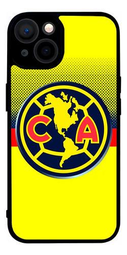 Funda Club América Para iPhone X Xs Xr 11 12 13 14 Pro Max