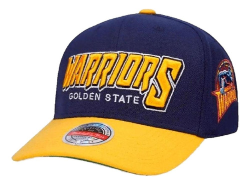 Gorra Mitchell & Ness Golden State Warriors Shredder Strech 