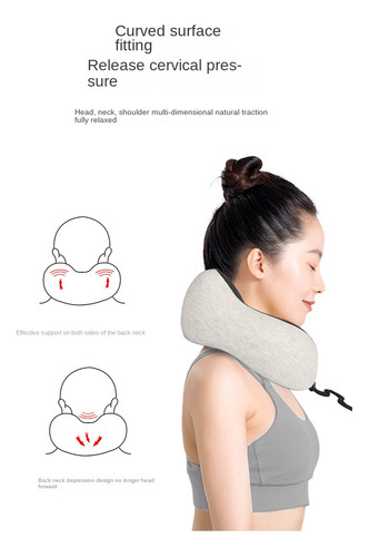 Almofada P5travel Em Forma De U Travel Healthcare Memory Foa