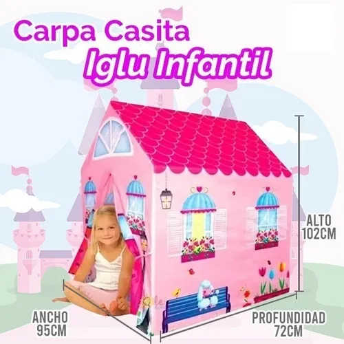 Casitas para niñas tipo carpa hotsell