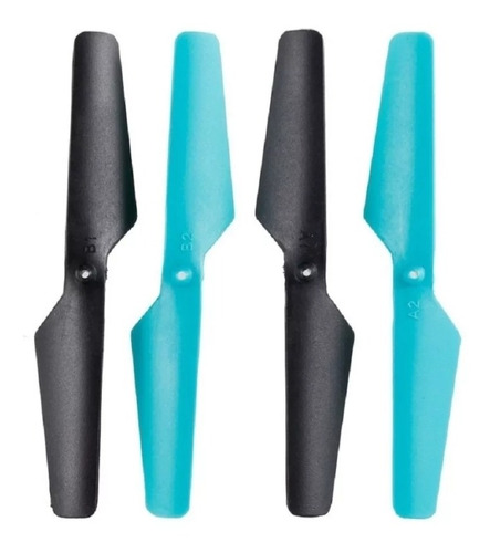 Imagem 1 de 5 de Helice Mini Drone Jy18 Elice Drone E50, E52 Jy018 Parafusado