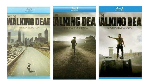 The Walking Dead Paquete Temporadas 1 2 3 Blu-ray