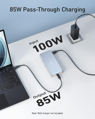 Anker 575 Usb-c Hub (12-in-1, Hdmi Dual, Dp), Estación De Ac