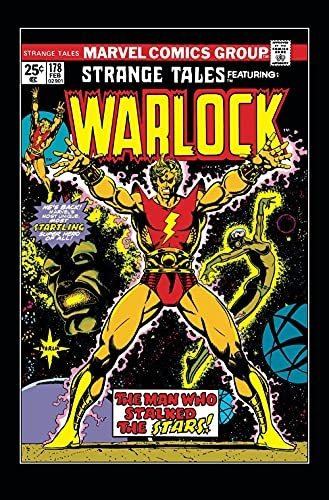 Warlock By Jim Starlin Gallery Edition, De Starlin,. Editorial Marvel, Tapa Dura En Inglés, 2021