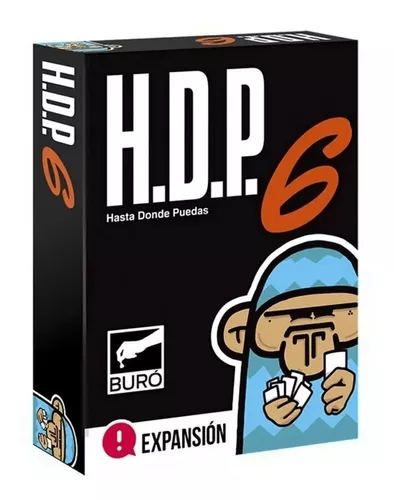 Expansion H.d.p. 6 Hasta Donde Puedas Juego De Cartas - Buro