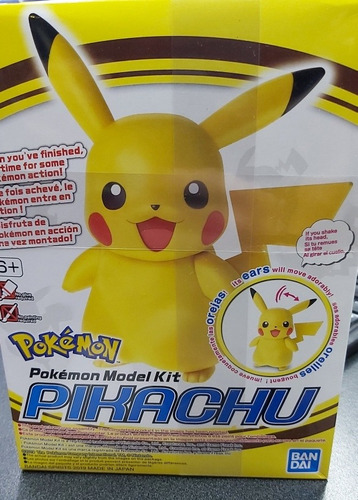 Pokemon Modelo Kit Pikachu Ban Dai