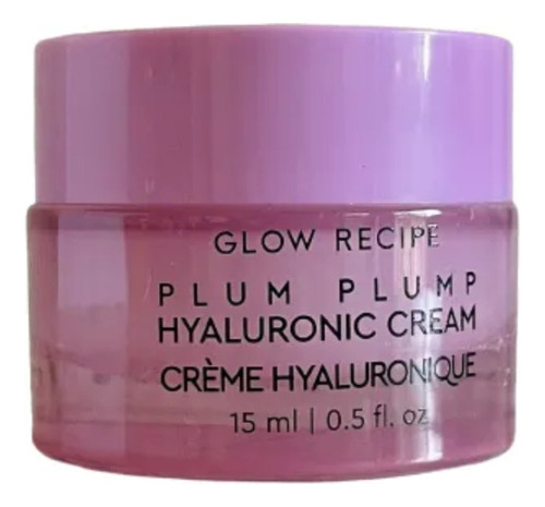 Crema Hidratante Glow Recipe Plump Hyaluronic 15ml - Ifans