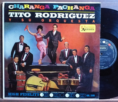 Tito Rodriguez - Charanga Pachanga - Lp Vinilo Año 1961