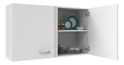Imagen 3 de 10 de Mueble Aéreo 2 Puertas Casa Lista Útil Cocina