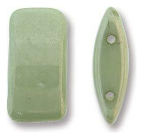 Portabrocas De Vidrio Checo - Verde Brillante - 15 Unidades