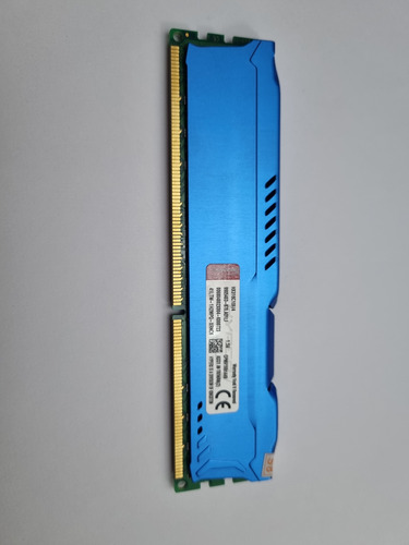 Memória Kingston Ram Fury Ddr3 Azul 4gb Hyperx Hx316c10f/4 (Usado)