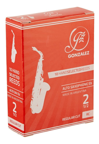 Conn-selmer Gonzalez Asaxg25 Para Saxofón Alto 10/caja 2 5 -