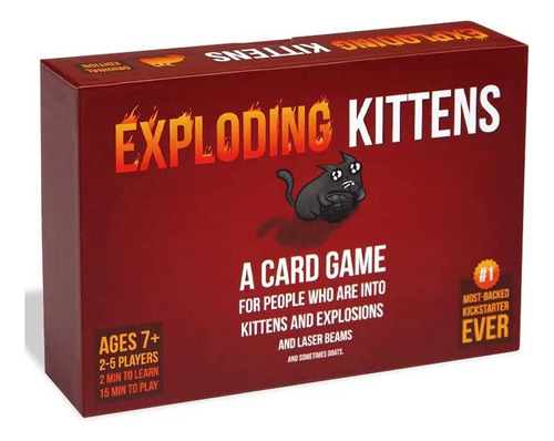 Juego De Mesa, Juego De Cartas Juego Explosivo De Gatos