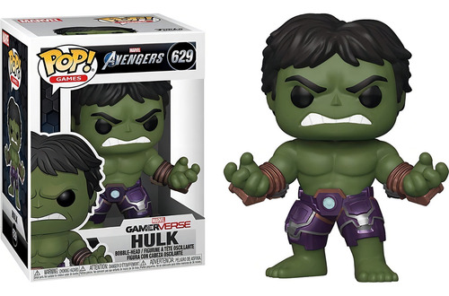 Hulk Stark Tech 629 Avengers Funko Pop Game Marvel Bruce