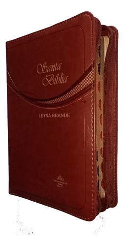 Biblia Reina Valera 1960 17x13 Letra 8 Puntos Cierre Indice 