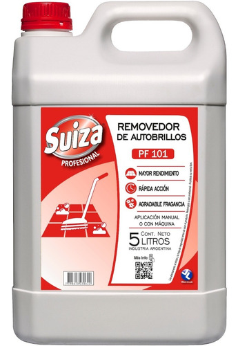 Suiza Removedor Universal De Ceras Y Autobrillos X 5000cc.