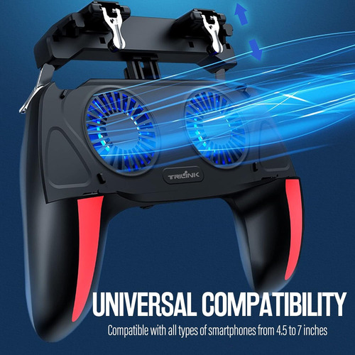 Mando De Juegos Para Móvil Con Batería De 4000mah Y ...