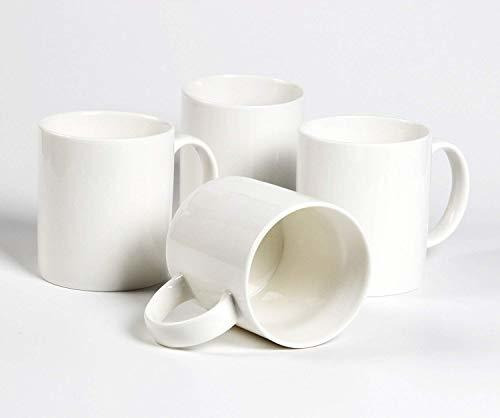 Set 2 Tazas Café Grande Blanco Ceramic 20 Oz