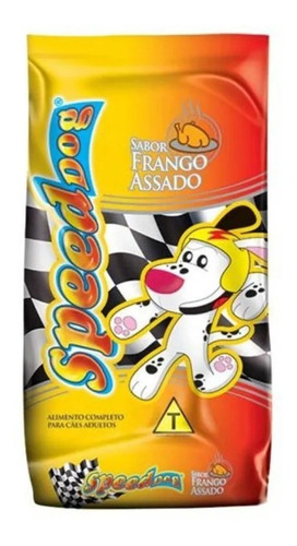 Alimento Speed Dog Premium Ração Cães s Speed Dog para cão adulto todos os tamanhos sabor frango assado em bolsa de 10kg