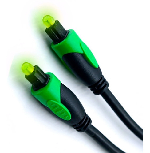 Imagem 4 de 4 de Cabo Áudio Óptico Toslink Tv Home Theater De 1,80 Metro