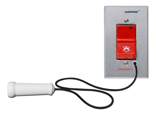 Commax Botón Llamado De Emergencia Para Wc Con Cordón Es-410