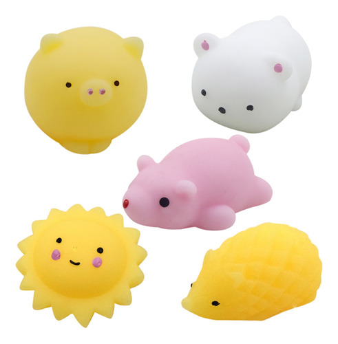 Juego De 5 Unidades Cute Toys Para Aliviar El Estrés, Juguet