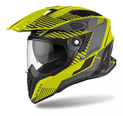 Casco Modular Airoh J-106 Crude Verde Mate AIROH - TODO PARA TI Y