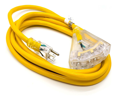 Watt's Wire - Cable De Extension Resistente De Calibre 10 De