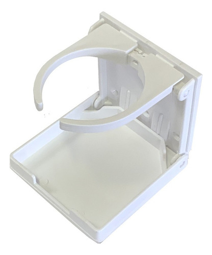 Porta Vaso Plegable Ajustable Auto Barco Universal Blanco