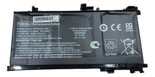 Bateria Compatible Notebook Hp Te03xl Hp Omen 15 Series