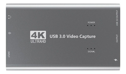 Imagen 1 de 6 de A Usb 3.0 Tarjeta De Captura De Video Caja De Grabación De